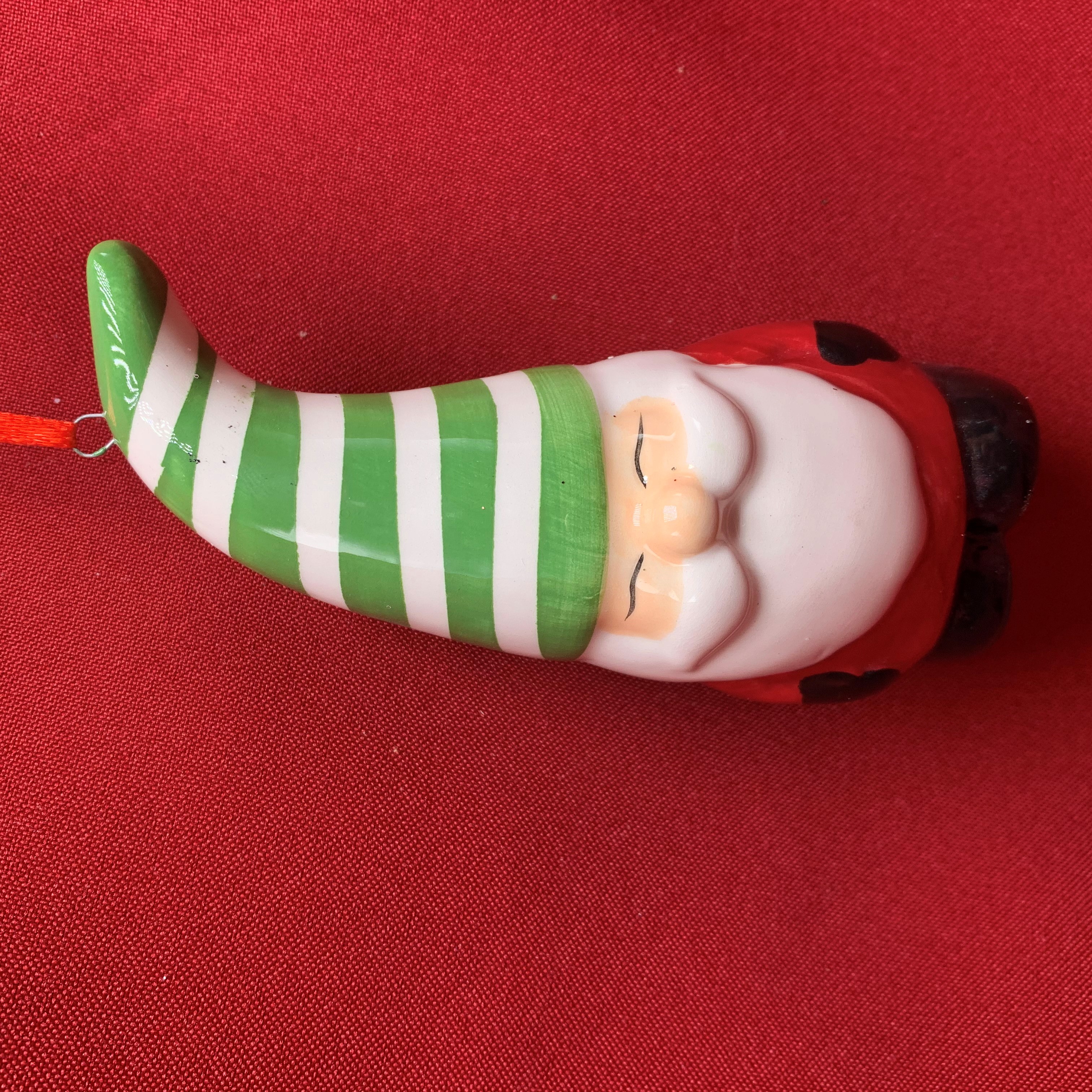 ORNAMENT GNOME SANTA